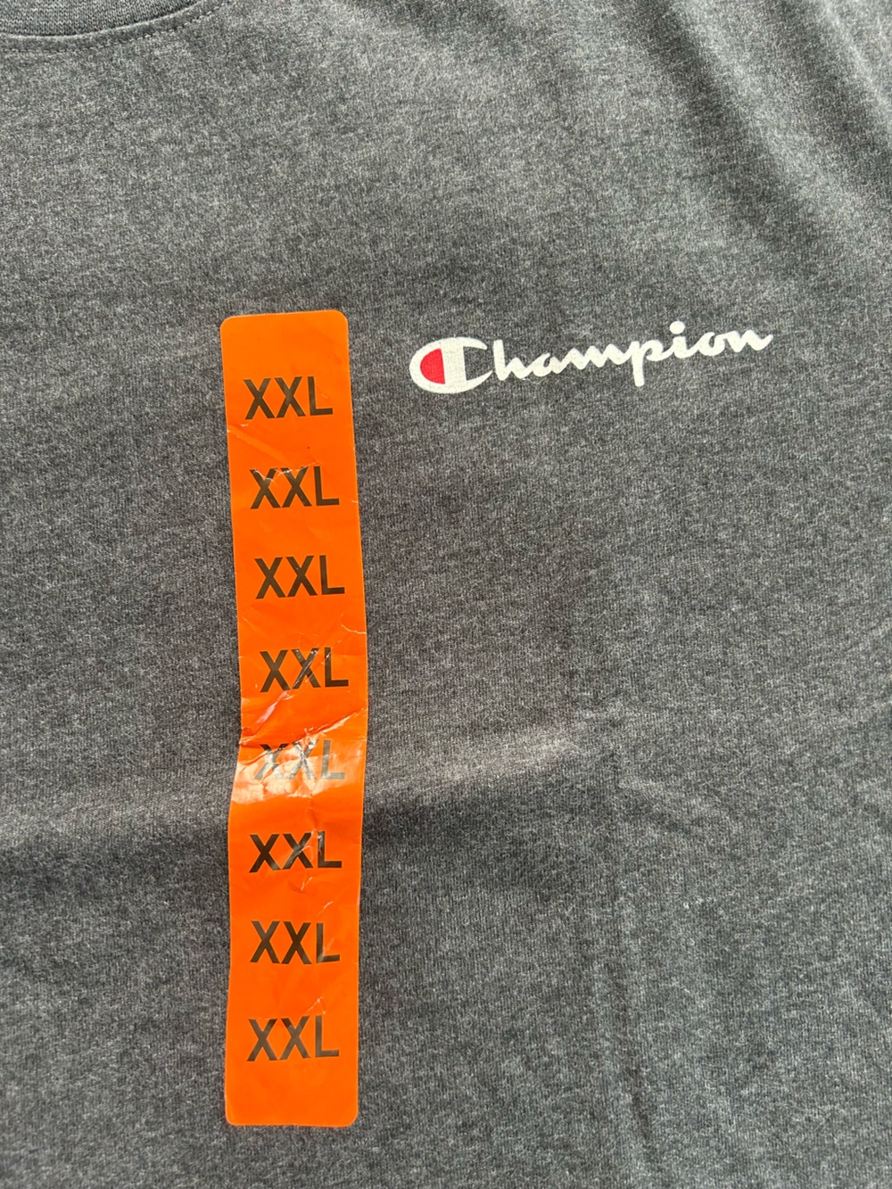 Champion Men’s Charcoal Gray Athletic Tee / XXL - Picture 4 of 4